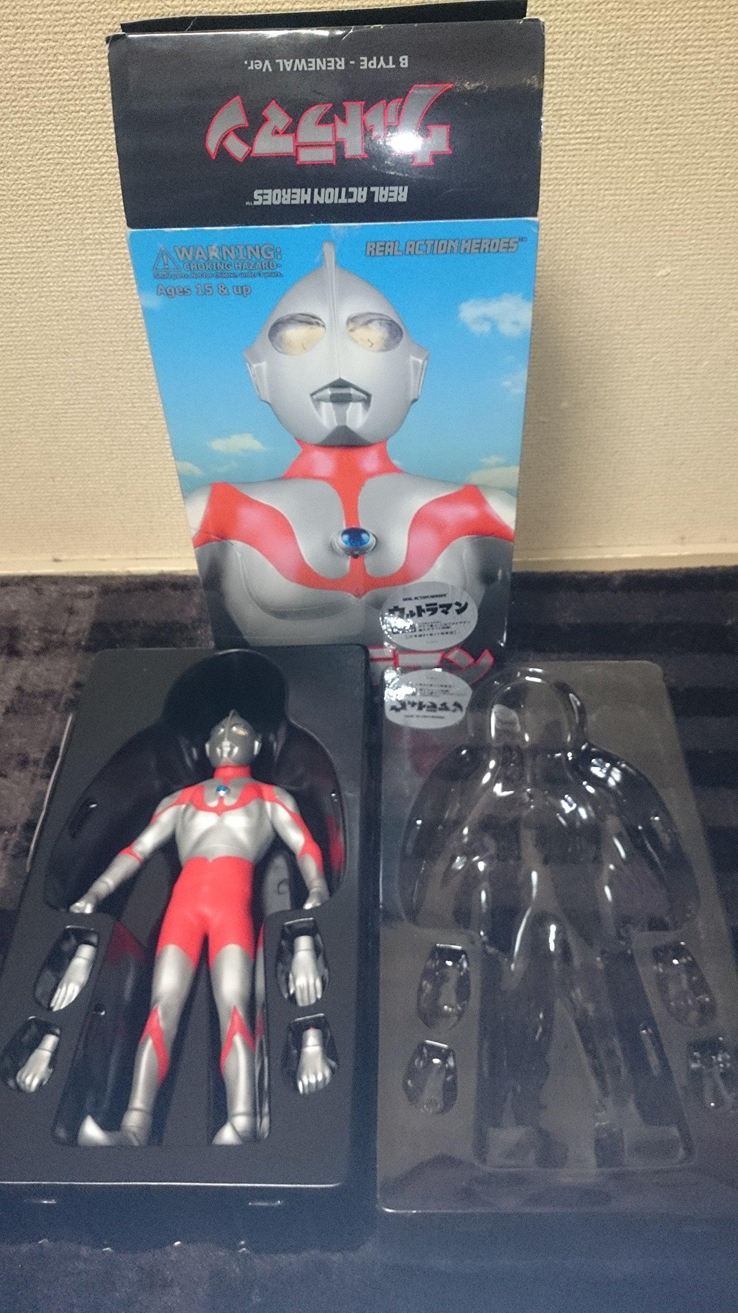 RAH Real Action Heroes Ultraman B Type Renewal Version Scale Painted Movable Figure 1/6 ABS&ATBC-PVC
RAH Real Action Heroes Ultraman B Type Renewal Version Scale Painted Movable Figure 1/6 ABS&ATBC-PVC