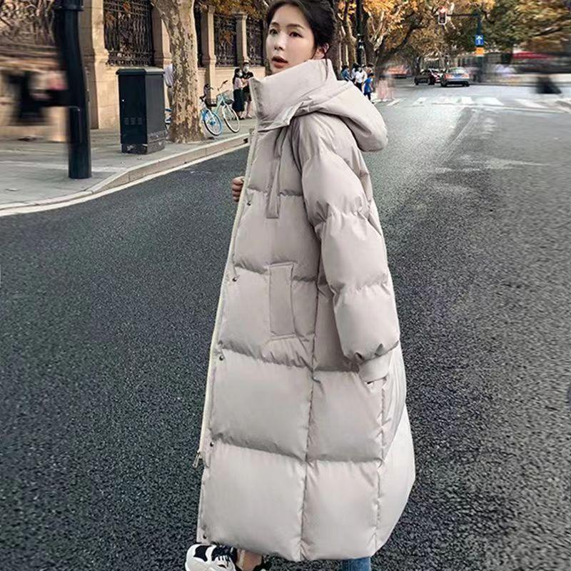 Корейская мода Женское зимнее толстое средней длины свободное пуховое пальто Теплая куртка выше колена XXL бежевый
Корейская мода Женское зимнее толстое средней длины свободное пуховое пальто Теплая куртка выше колена XXL бежевый
