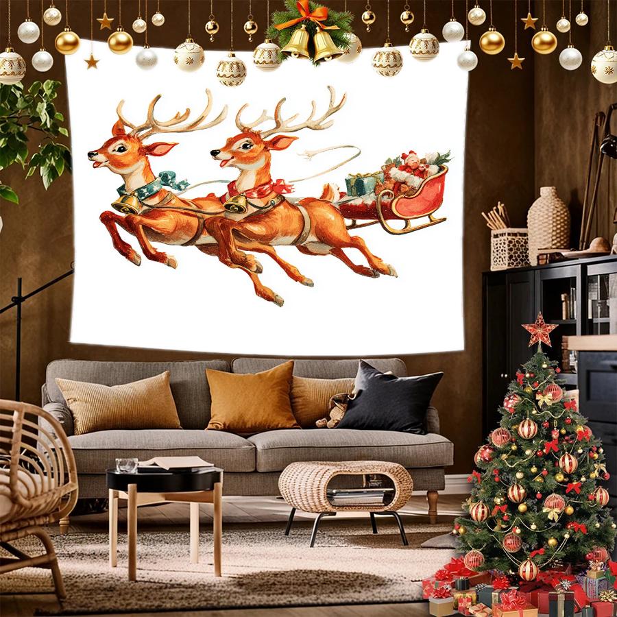 Christmas Gifts Tapestry Background Cloth Hanging Cloth Bedroom Bedside Decorative Wall Cloth Rental Dormitory Tapestry 74x94cm(29x37in)
Christmas Gifts Tapestry Background Cloth Hanging Cloth Bedroom Bedside Decorative Wall Cloth Rental Dormitory Tapestry 74x94cm(29x37in)