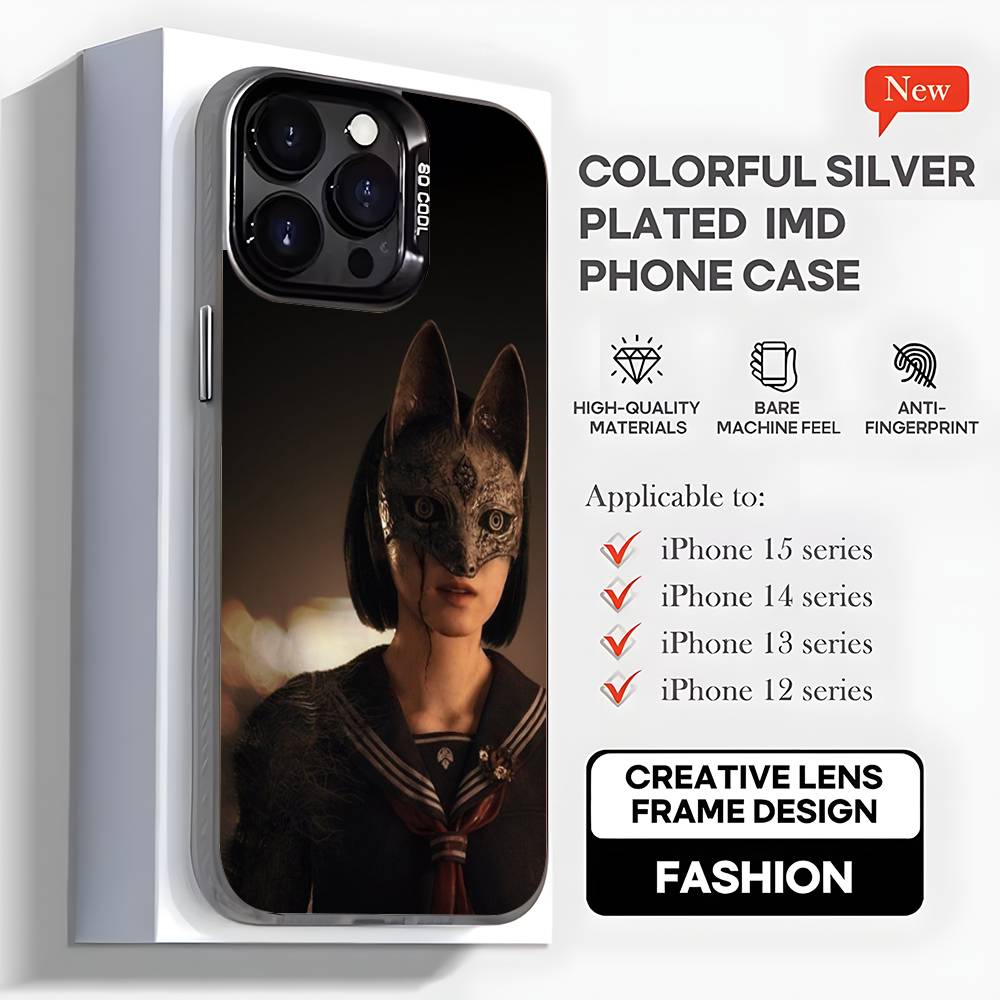 S-Silent Hill F Horro Hinako Phone Case For iPhone17,16,15,14,13,12,11,Mini,Pro,MAX,plus,Black Matte Shockproof Cover iPhone17
S-Silent Hill F Horro Hinako Phone Case For iPhone17,16,15,14,13,12,11,Mini,Pro,MAX,plus,Black Matte Shockproof Cover iPhone17