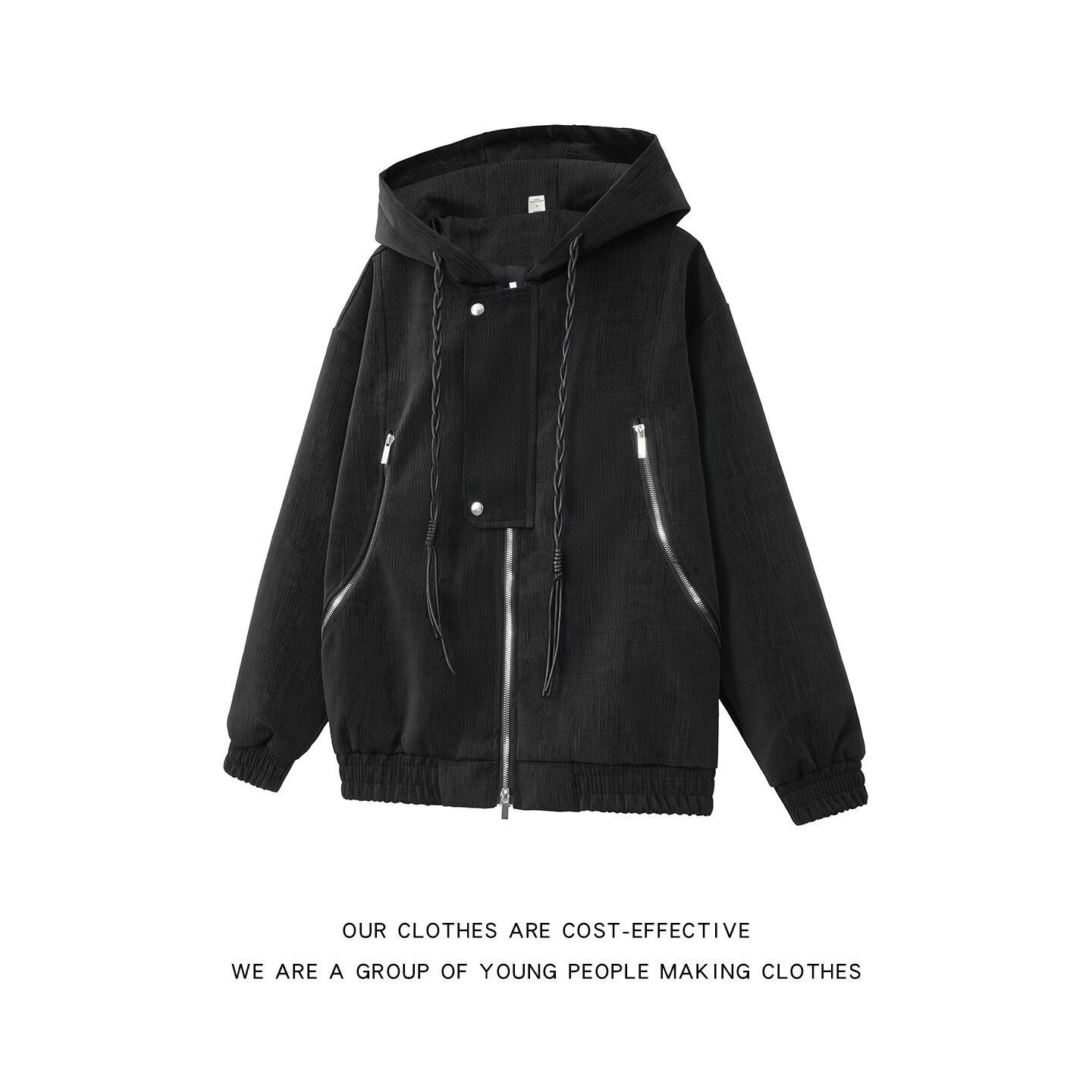 Men s Trendy Letter Print Hooded Sweatshirt - Loose Fit, Hong Kong Style, Spring & Autumn 2024 2XL чорний
Men s Trendy Letter Print Hooded Sweatshirt - Loose Fit, Hong Kong Style, Spring & Autumn 2024 2XL чорний