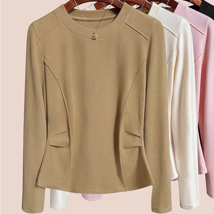 Women s 2025 Autumn Stylish Slimming Brushed Fleece T-shirt, Round Neck Base Layer 2XL хакі
Women s 2025 Autumn Stylish Slimming Brushed Fleece T-shirt, Round Neck Base Layer 2XL хакі