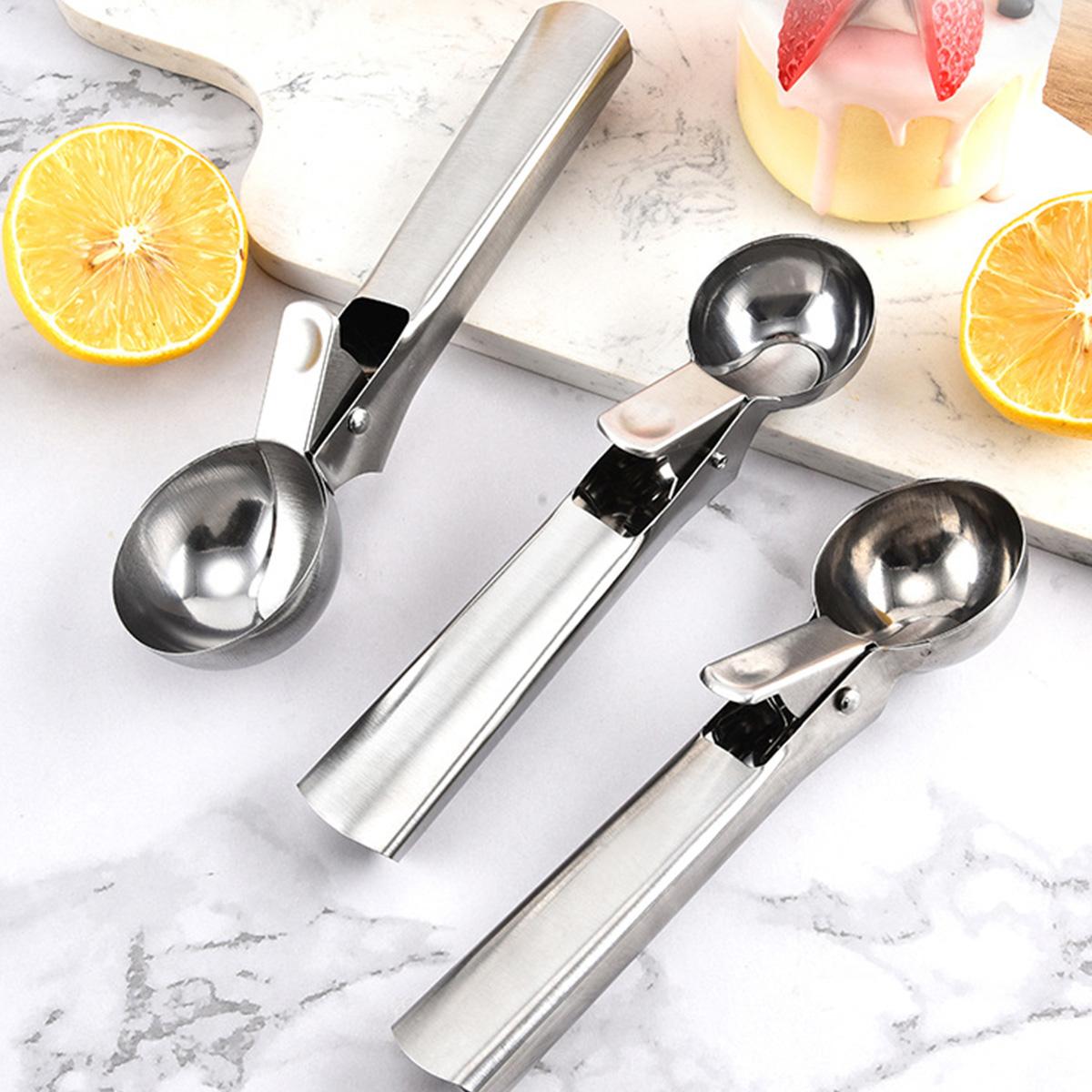 Stainless steel ice cream spoon fruit baller ice cream spoon ice cream spoon snowball baller creative dessert spoon
Stainless steel ice cream spoon fruit baller ice cream spoon ice cream spoon snowball baller creative dessert spoon