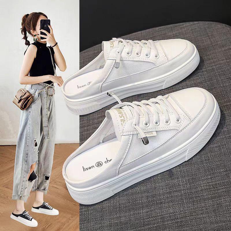 Soft-soled little white shoes women wear thick baseplate shoes new fashion breathable versatile casual shoes tide 35 білий
Soft-soled little white shoes women wear thick baseplate shoes new fashion breathable versatile casual shoes tide 35 білий