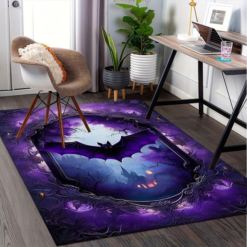 Purple Gothic Bat Moon Framed Wall Art PrintOffice Mat Home Decor Office Desk Chair Rugs Chair Carpet for office Chair Mat Gift For Hallowee 60cm by 90cm
Purple Gothic Bat Moon Framed Wall Art PrintOffice Mat Home Decor Office Desk Chair Rugs Chair Carpet for office Chair Mat Gift For Hallowee 60cm by 90cm