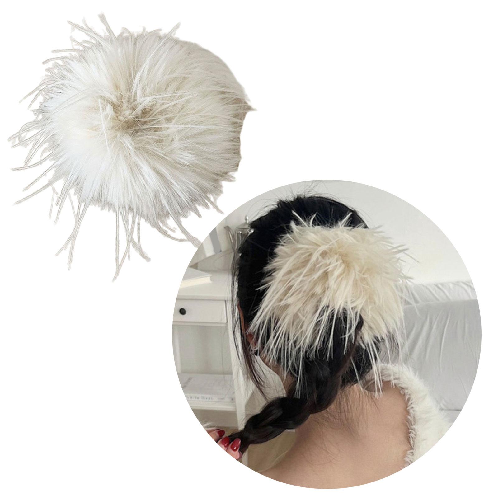 Cute Furry Hair Scrunchie Accessories Trendy and Organized Fluffy Hair Band Stylish Hair Tie for School Work or Gym сірий
Cute Furry Hair Scrunchie Accessories Trendy and Organized Fluffy Hair Band Stylish Hair Tie for School Work or Gym сірий