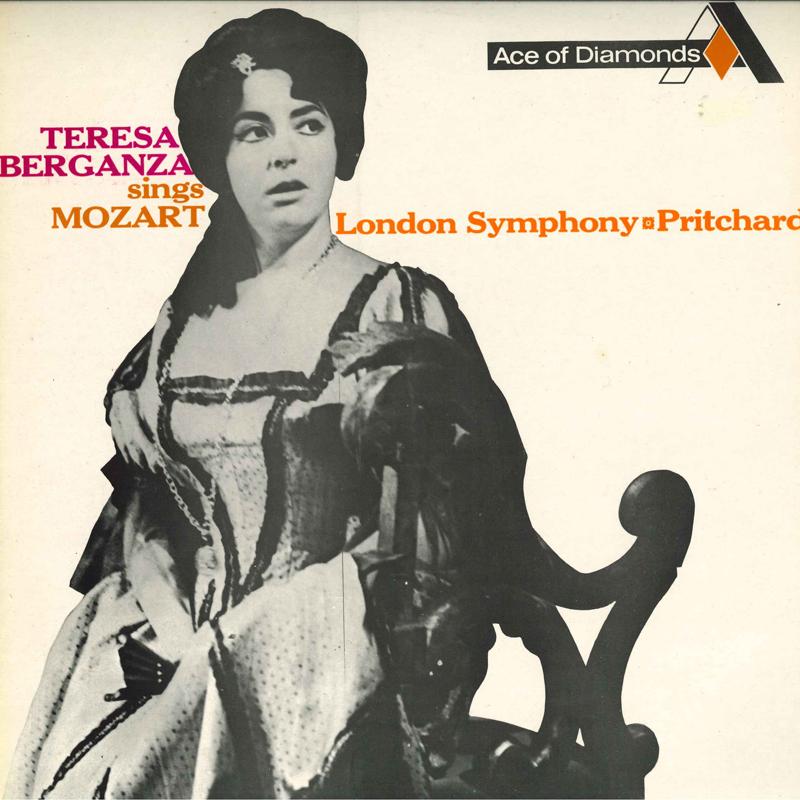 LP Record TERESA BERGANZA - Sings Mozart SDD176 ACE OF DIAMONDS 1963 UK Classical Used
LP Record TERESA BERGANZA - Sings Mozart SDD176 ACE OF DIAMONDS 1963 UK Classical Used