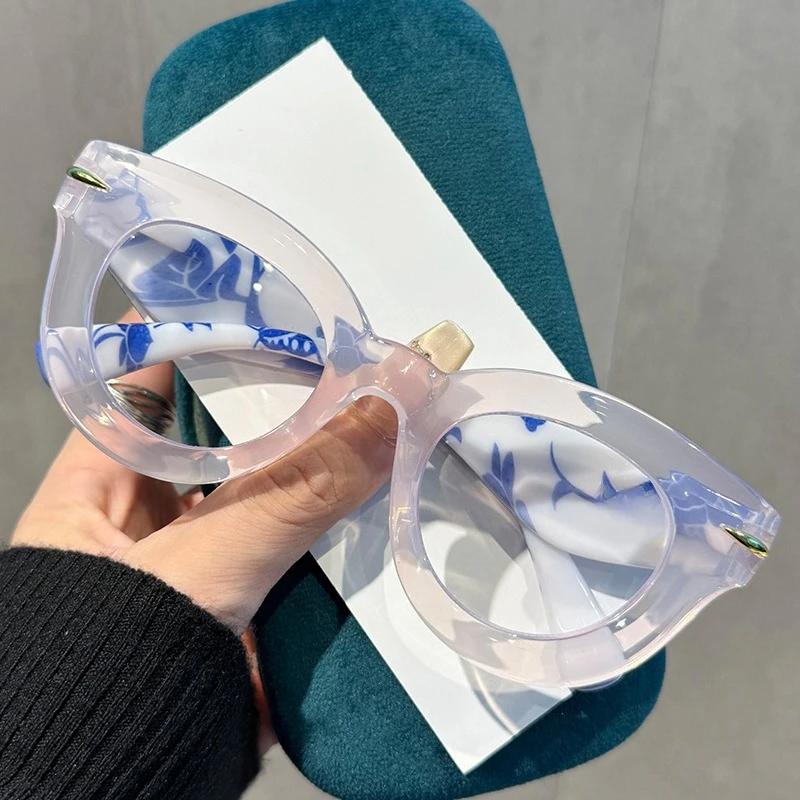 Retro Personalized Patterned Women s Reading Glasses Fashionable Neutral High-quality Spring Leg Anti Blue Light Glasses 1.0 розовый
Retro Personalized Patterned Women s Reading Glasses Fashionable Neutral High-quality Spring Leg Anti Blue Light Glasses 1.0 розовый