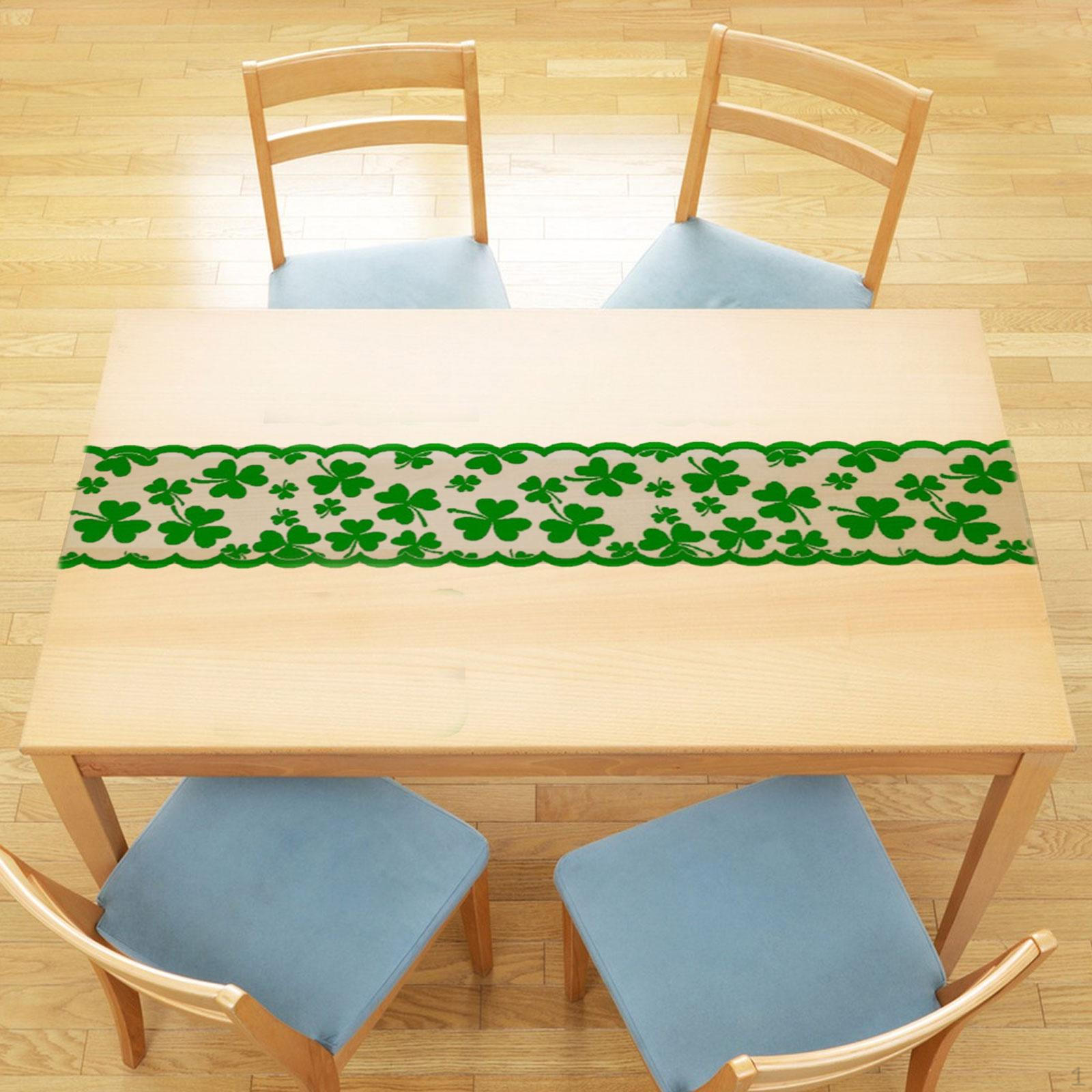 ST Patricks Day Decoration Tabletop Runner Ornament Festival for Indoor Farmhouse Bedroom Party
ST Patricks Day Decoration Tabletop Runner Ornament Festival for Indoor Farmhouse Bedroom Party