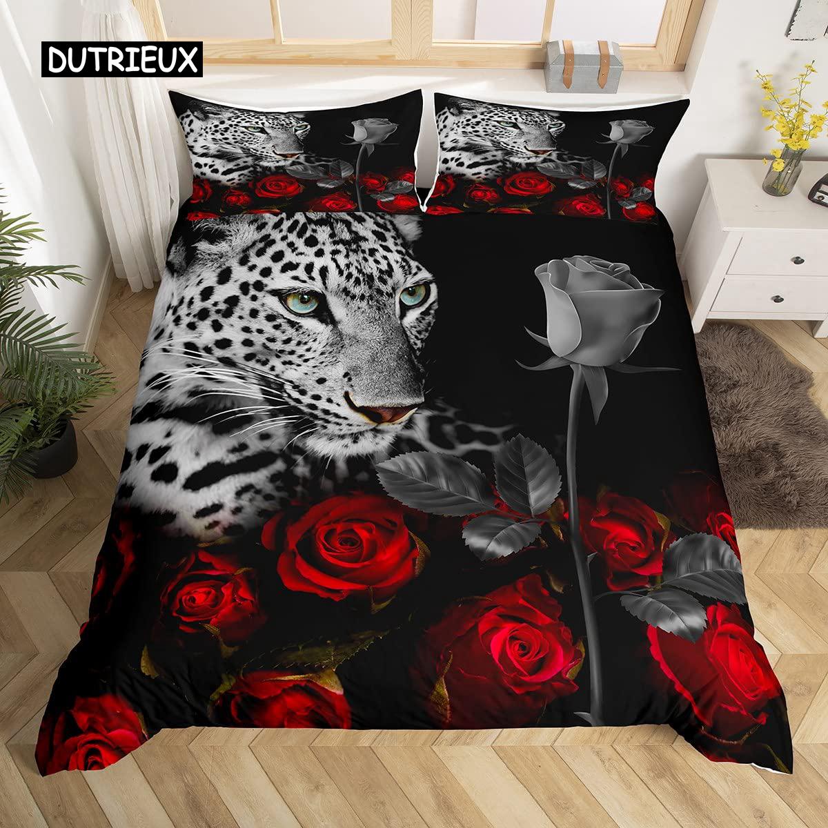 Комплект постельного белья с леопардовым принтом King Red Rose African Safari Animals Покрывало из микрофибры Rose Floral Cheetah Jungle Print Комплект постельного белья EU single(135x200cm)
Комплект постельного белья с леопардовым принтом King Red Rose African Safari Animals Покрывало из микрофибры Rose Floral Cheetah Jungle Print Комплект постельного белья EU single(135x200cm)
