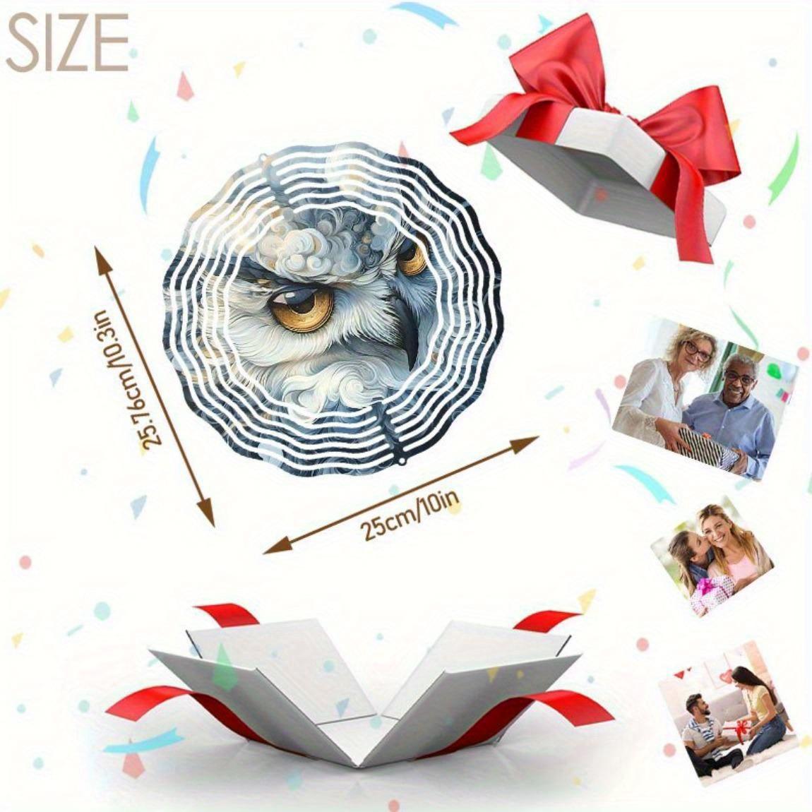 10 Inch Hanging Wind Spinner with 360 Degree Hook for Balcony Garden Decor Spring Summer Outdoor DecorationMetal Wind Chimes for Home Decor
10 Inch Hanging Wind Spinner with 360 Degree Hook for Balcony Garden Decor Spring Summer Outdoor DecorationMetal Wind Chimes for Home Decor