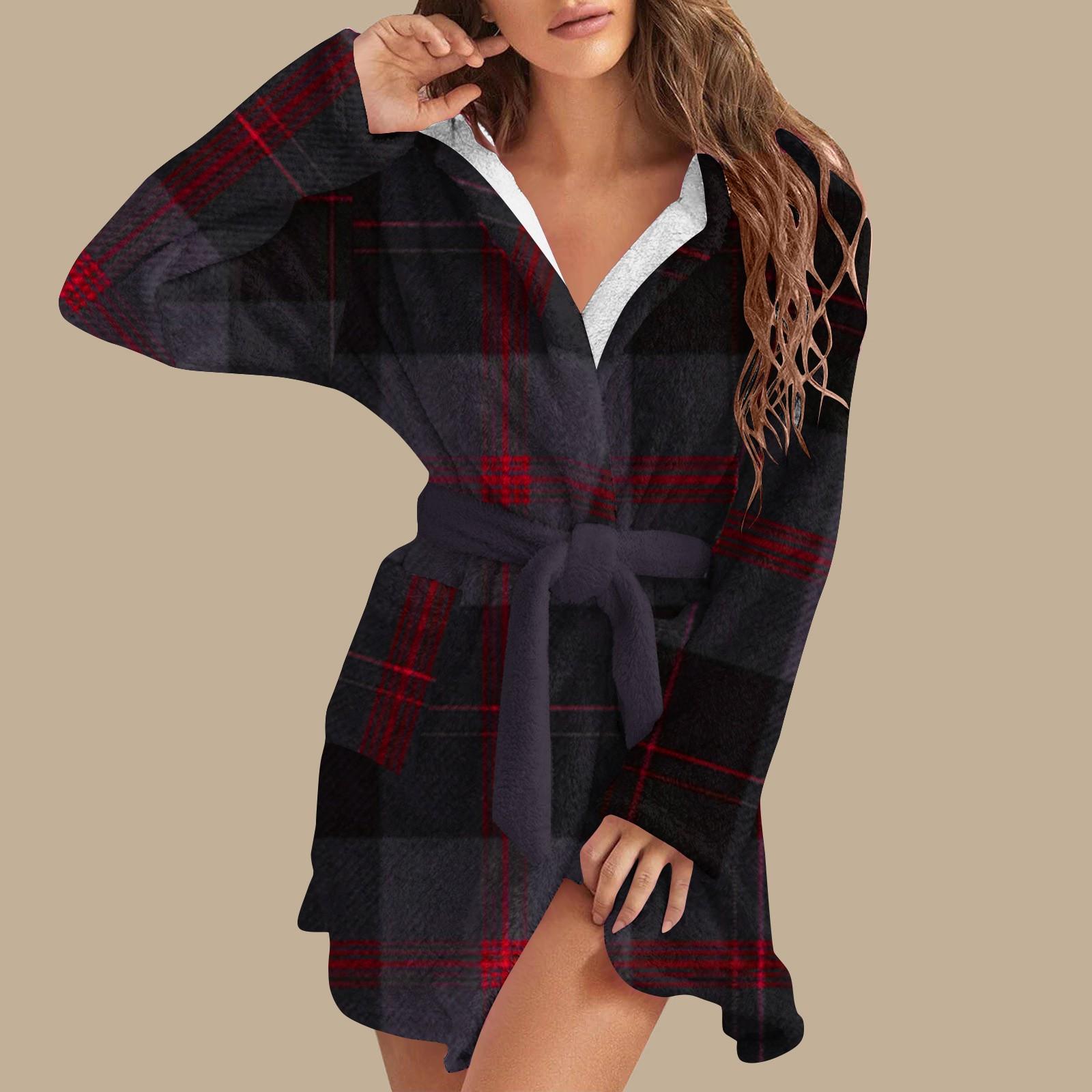 Женский теплый фланелевый халат с длинными рукавами, осенне-зимний, с разноцветной строчкой в клетку XXXL тёмно-синий
Женский теплый фланелевый халат с длинными рукавами, осенне-зимний, с разноцветной строчкой в клетку XXXL тёмно-синий