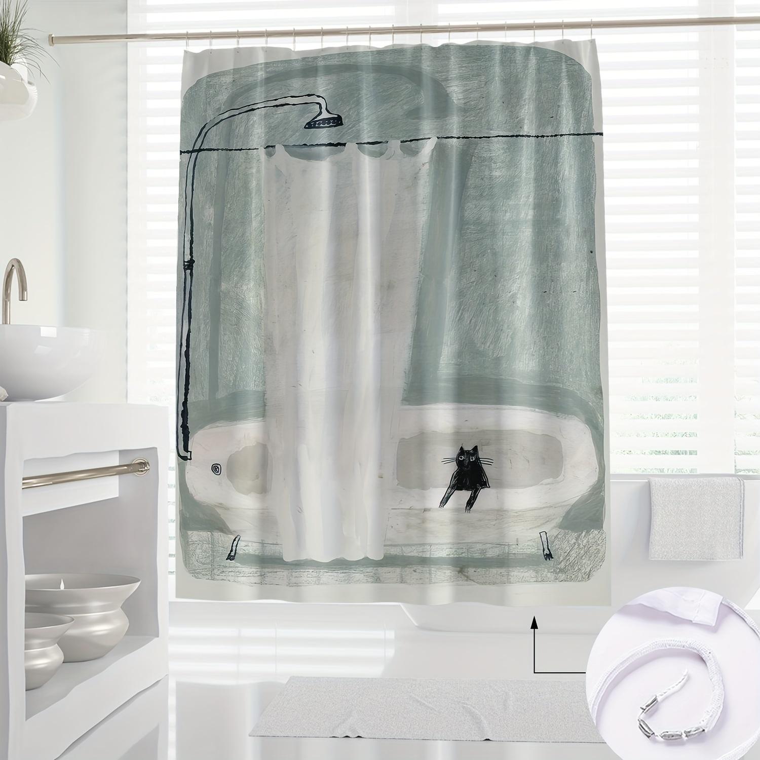 Creative Cartoon Shower Curtain, Funny Digital Print, Modern Fashion Humor, Bathroom Decor, Machine Washable, Polyester W60H190(CM)-1 Pcs
Creative Cartoon Shower Curtain, Funny Digital Print, Modern Fashion Humor, Bathroom Decor, Machine Washable, Polyester W60H190(CM)-1 Pcs
