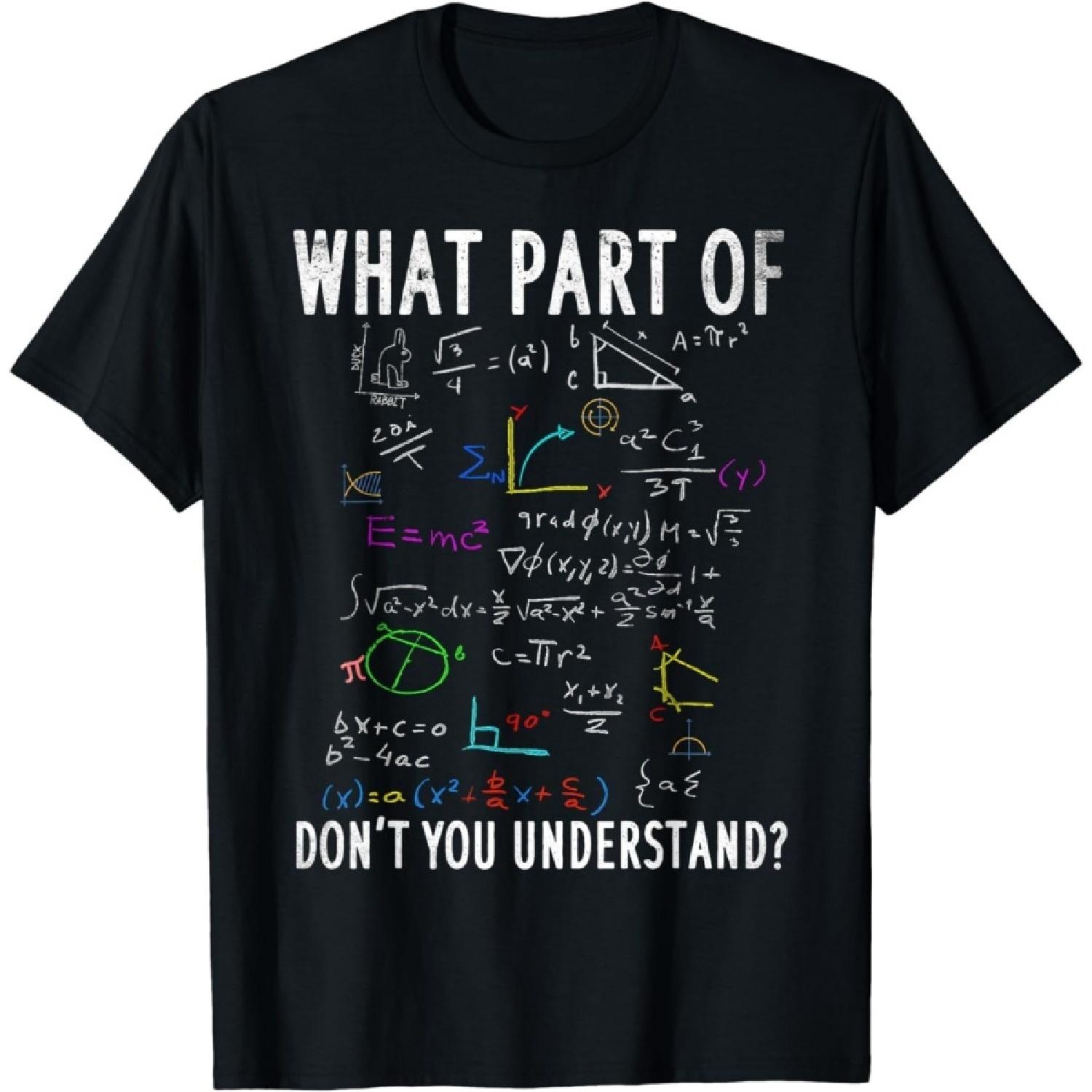 What Part of Don t You Understand for Math Teacher T-Shirt XXXXXL чорний
What Part of Don t You Understand for Math Teacher T-Shirt XXXXXL чорний
