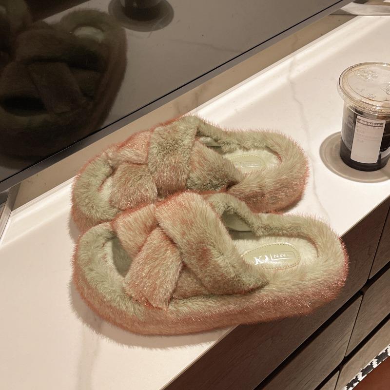 Mao Mao slippers women s outer wear autumn new thick-soled plush women s shoes fashion home cotton drag women 41 зелений
Mao Mao slippers women s outer wear autumn new thick-soled plush women s shoes fashion home cotton drag women 41 зелений