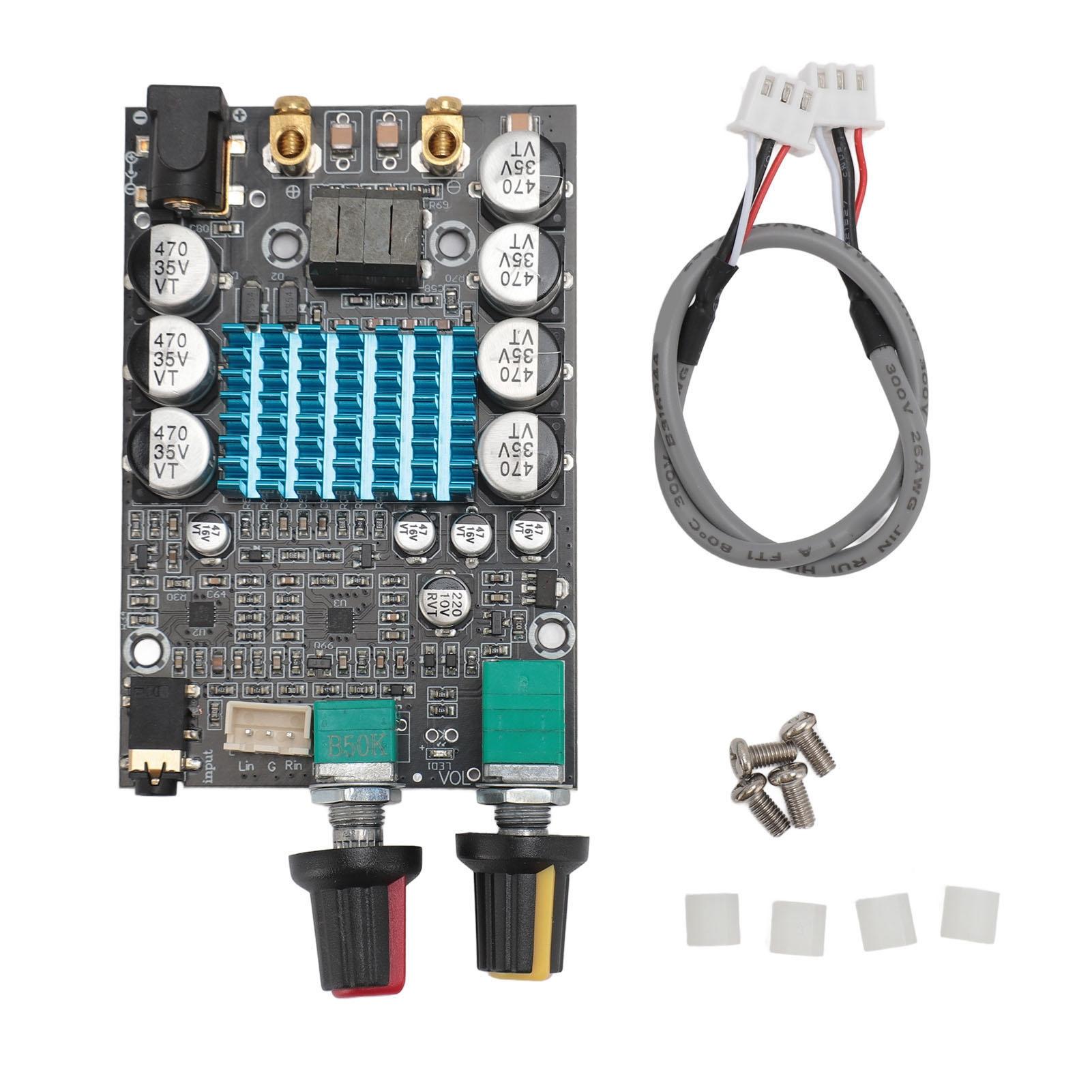 Subwoofer Amplifier Board Mono 100W High Power Digital Amplifier Module for DIY Speaker Black
Subwoofer Amplifier Board Mono 100W High Power Digital Amplifier Module for DIY Speaker Black