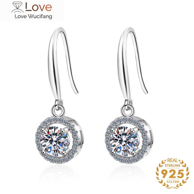 Модные серьги-подвески из стерлингового серебра 925 пробы для женщин, модное обручальное кольцо с бриллиантами Mossanites и четырьмя когтями, оптовая продажа
Модные серьги-подвески из стерлингового серебра 925 пробы для женщин, модное обручальное кольцо с бриллиантами Mossanites и четырьмя когтями, оптовая продажа