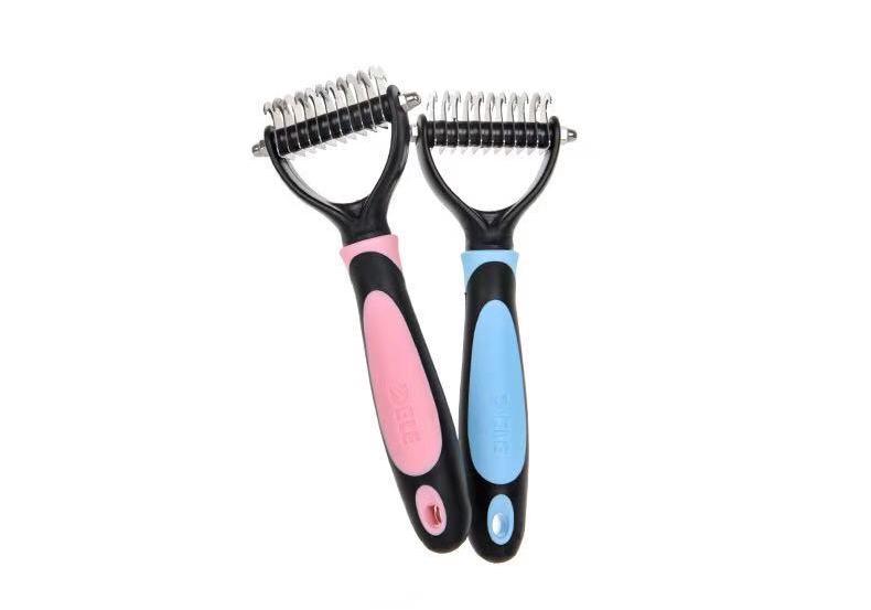 Dele Double-Sided Detangling Rake & Blade Comb, Small (11 Teeth) синий
Dele Double-Sided Detangling Rake & Blade Comb, Small (11 Teeth) синий
