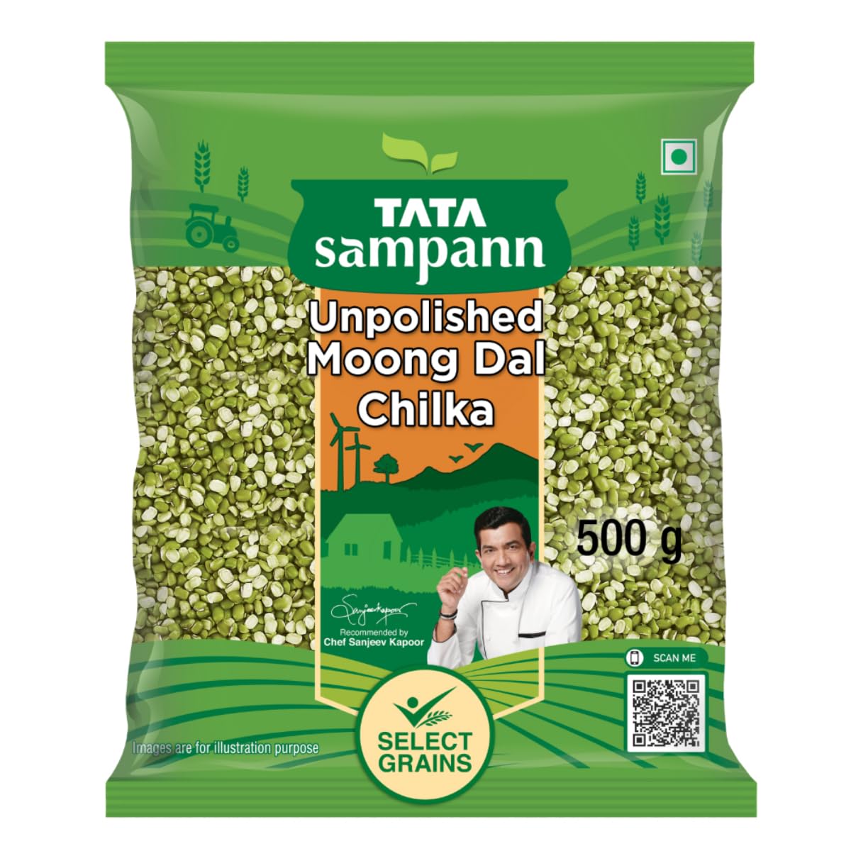 Tata Sampann Unpolished Moong Dal Chilka 500g Premium Split Green Gram Protein-Rich Pulses For Soups Salads And Daily Home Cooking
Tata Sampann Unpolished Moong Dal Chilka 500g Premium Split Green Gram Protein-Rich Pulses For Soups Salads And Daily Home Cooking