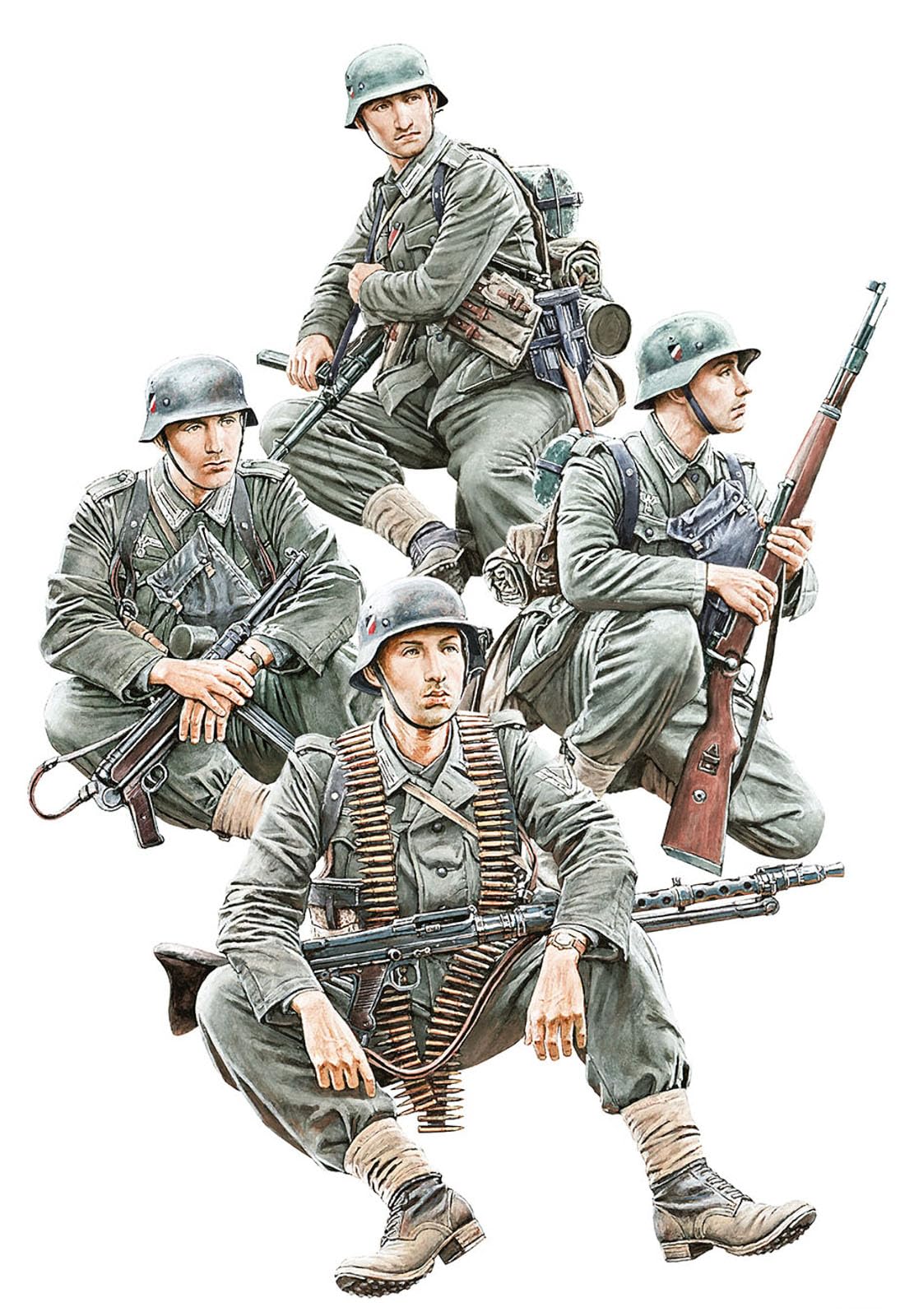 Miniart немецкий пехотный танковый гренадер набор 2 пластиковая модель MA35484 1/35 (4 шт)
Miniart немецкий пехотный танковый гренадер набор 2 пластиковая модель MA35484 1/35 (4 шт)