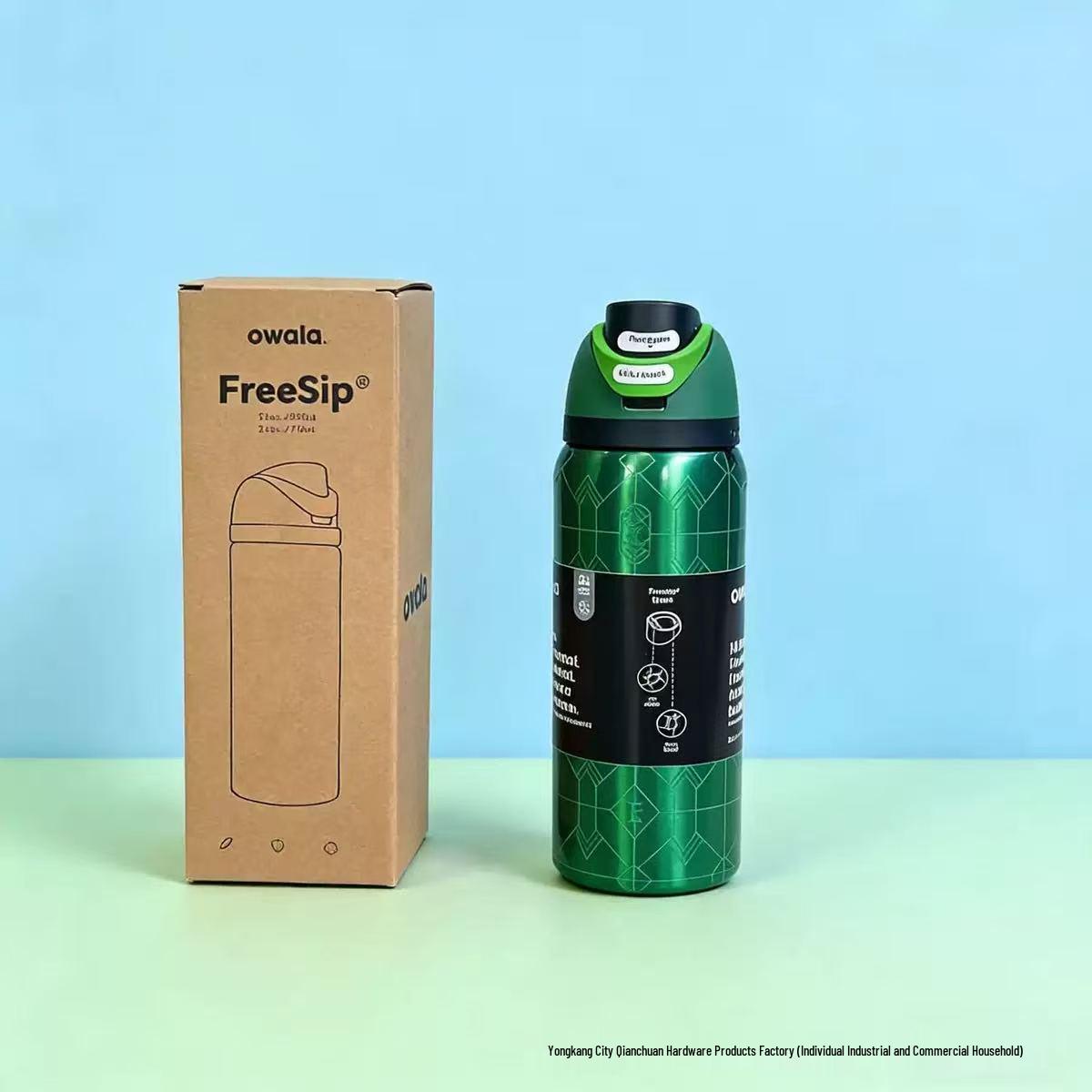 Ізольована туристична чашка для води Owala Style з нержавіючої сталі 304 32oz
Ізольована туристична чашка для води Owala Style з нержавіючої сталі 304 32oz