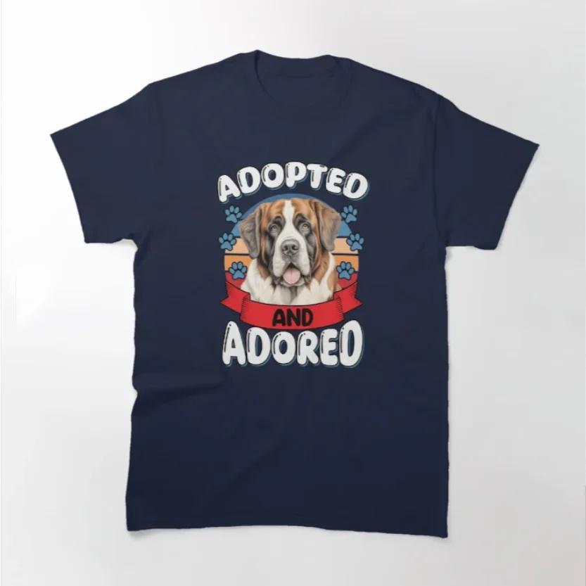 Saint Bernard Pet Dog Owner Adopted and Adored Art TShirt 100 Cotton ONeck Summer Short Sleeve Casual Mens Tshirt Size S3XL 4XL
Saint Bernard Pet Dog Owner Adopted and Adored Art TShirt 100 Cotton ONeck Summer Short Sleeve Casual Mens Tshirt Size S3XL 4XL