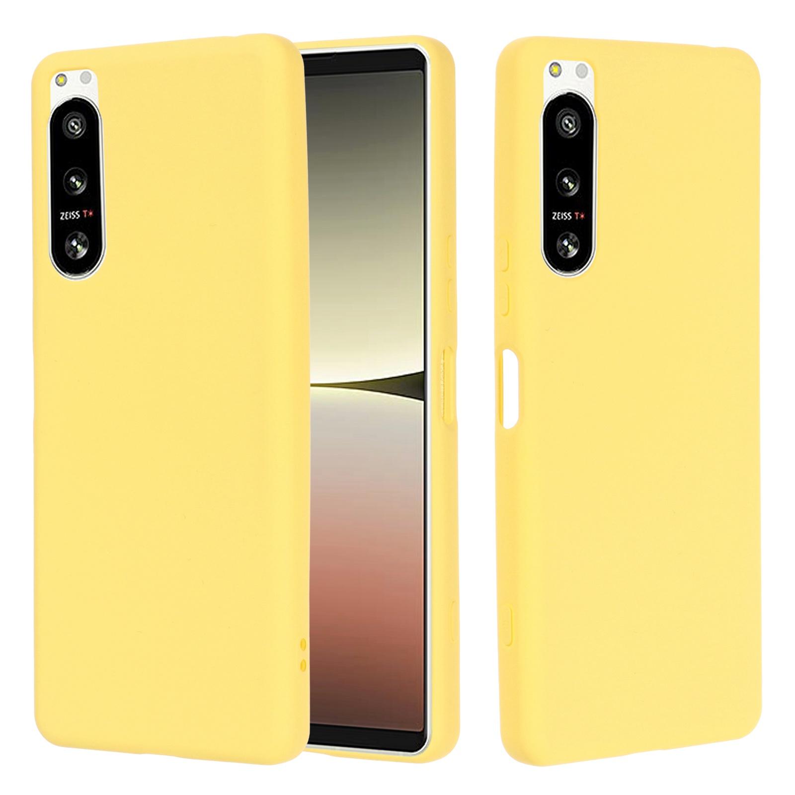 For Sony Xperia 5 IV 5G Anti-scratch Liquid Silicone Phone Case Inner Microfiber Lining Drop Protection Cell Phone Protective Cover Yellow
For Sony Xperia 5 IV 5G Anti-scratch Liquid Silicone Phone Case Inner Microfiber Lining Drop Protection Cell Phone Protective Cover Yellow