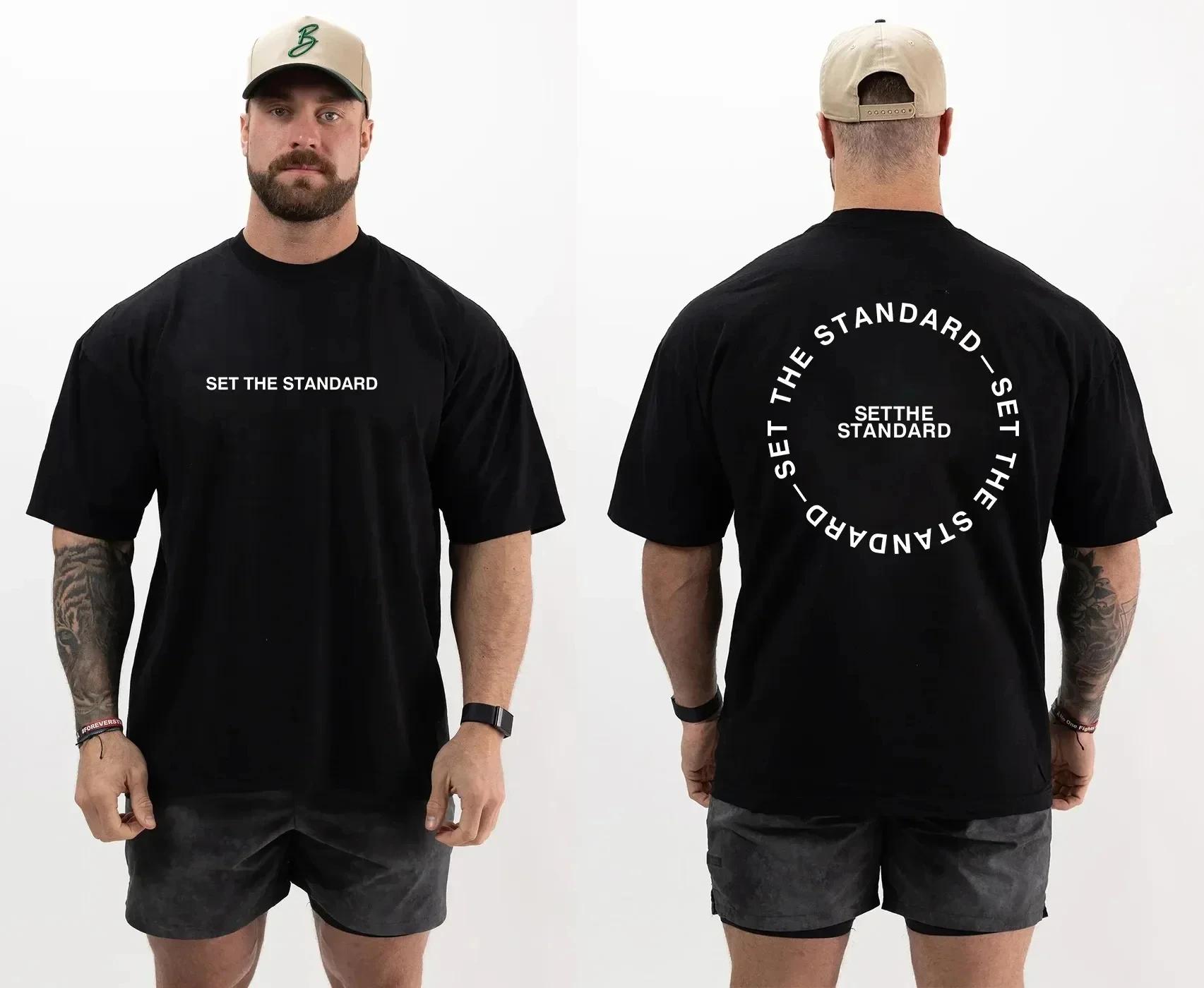 Set The Standard Cotton TShirt Mens Casual Streetwear Vintage Retro Hip Hop Workout Style - Men s Summer Cotton Graphic Tee S разноцветный
Set The Standard Cotton TShirt Mens Casual Streetwear Vintage Retro Hip Hop Workout Style - Men s Summer Cotton Graphic Tee S разноцветный