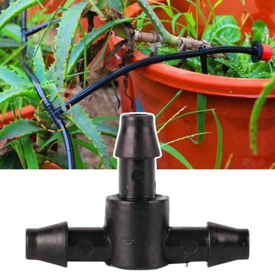 50 Pcs Barbed Hose Connectors Drip Irrigation 1/4 Universal Fittings 3-Way Coupling T Connectors for 45754 Water B
50 Pcs Barbed Hose Connectors Drip Irrigation 1/4 Universal Fittings 3-Way Coupling T Connectors for 45754 Water B