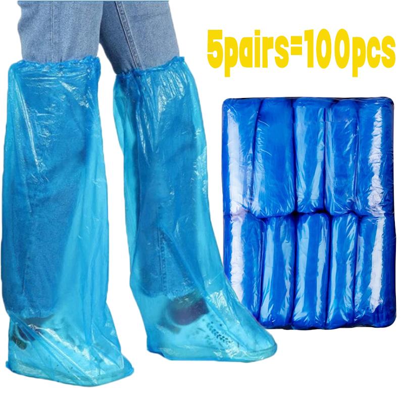 10/20pcs Disposable Shoe Covers Blue Transparent Plastic Outdoor Rainproof Thick Wear-resistant Waterproof Isolation Foot Covers
10/20pcs Disposable Shoe Covers Blue Transparent Plastic Outdoor Rainproof Thick Wear-resistant Waterproof Isolation Foot Covers