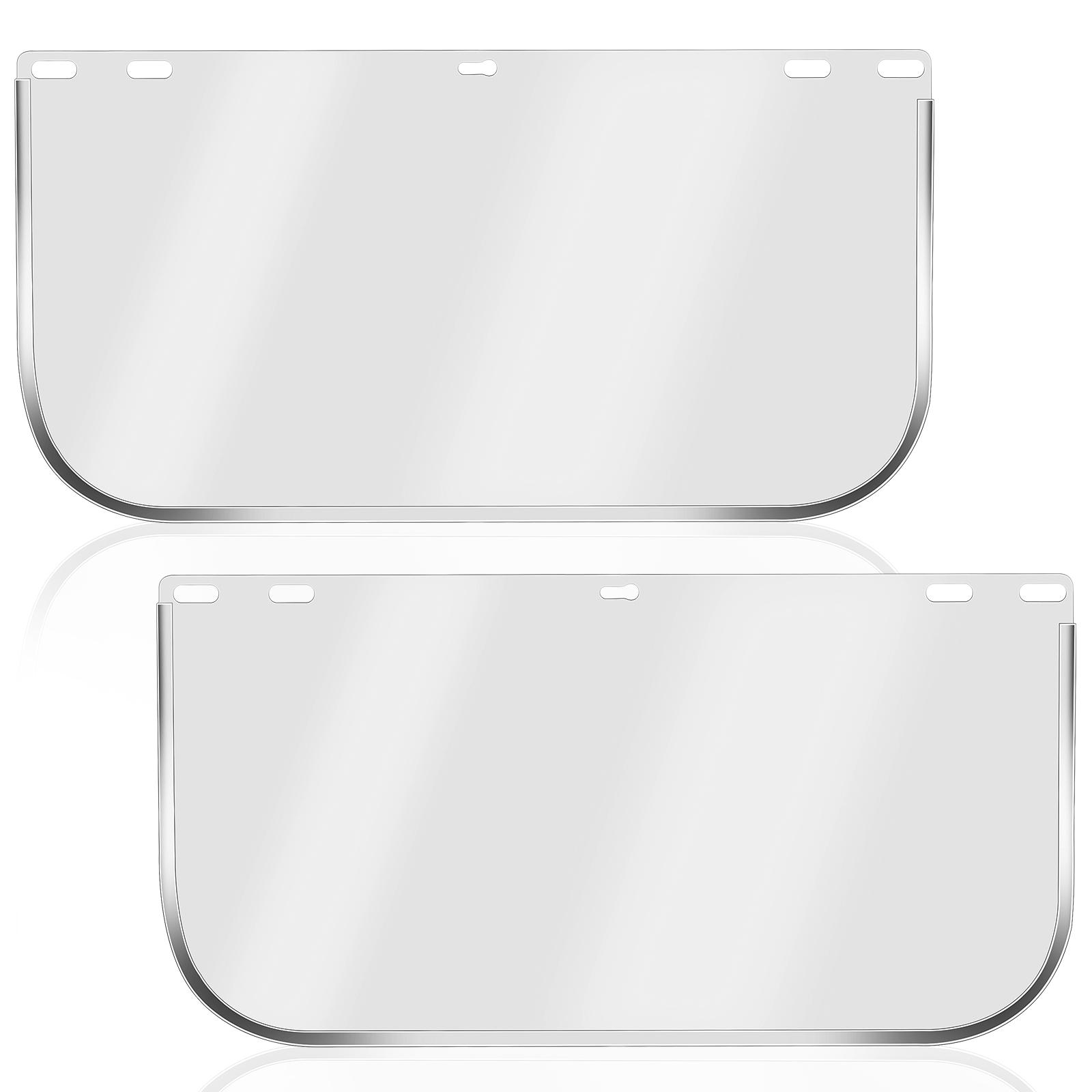 Wwmily 2 Pcs Face Shield Replacement Lens 15.5X8 Inch Clear Full Face Visor Protective Safety Helmet Shield For Welding Grinding бежевий
Wwmily 2 Pcs Face Shield Replacement Lens 15.5X8 Inch Clear Full Face Visor Protective Safety Helmet Shield For Welding Grinding бежевий