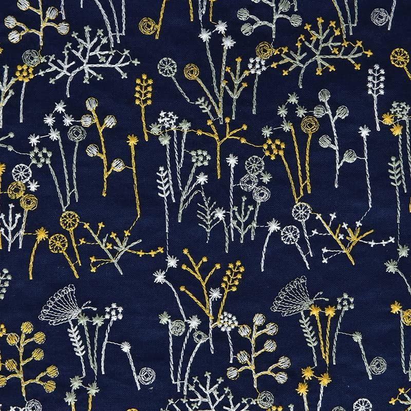 Ткань рами с винтажной цветочной вышивкой шириной 120 см и длиной 95 см для рукоделия (синий) синий
Ткань рами с винтажной цветочной вышивкой шириной 120 см и длиной 95 см для рукоделия (синий) синий