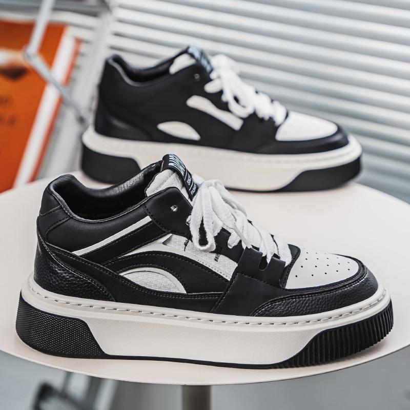 Мужская мода, повседневная низкая обувь для скейтбординга, удобные кроссовки для мальчиков, студенты, трендовая мягкая подошва, классическая дышащая нескользящая спортивная обувь 39 белый/чёрный
Мужская мода, повседневная низкая обувь для скейтбординга, удобные кроссовки для мальчиков, студенты, трендовая мягкая подошва, классическая дышащая нескользящая спортивная обувь 39 белый/чёрный