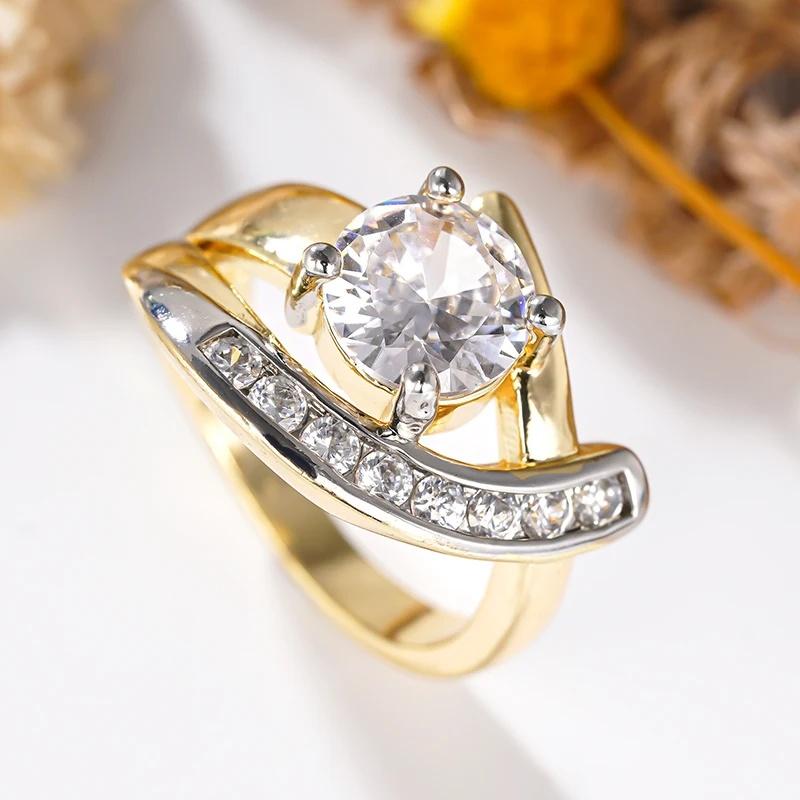 Huitan Unique Attractive Rings with Irregular Design Charming Brilliant CZ Finger Accessory for Women Luxury Engagement Zircon 10
Huitan Unique Attractive Rings with Irregular Design Charming Brilliant CZ Finger Accessory for Women Luxury Engagement Zircon 10