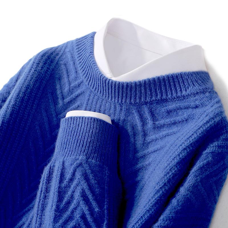 Men s Warm Wool Round Neck Sweater - Autumn/Winter Thick Knit XL (150-170 lbs)
Men s Warm Wool Round Neck Sweater - Autumn/Winter Thick Knit XL (150-170 lbs)