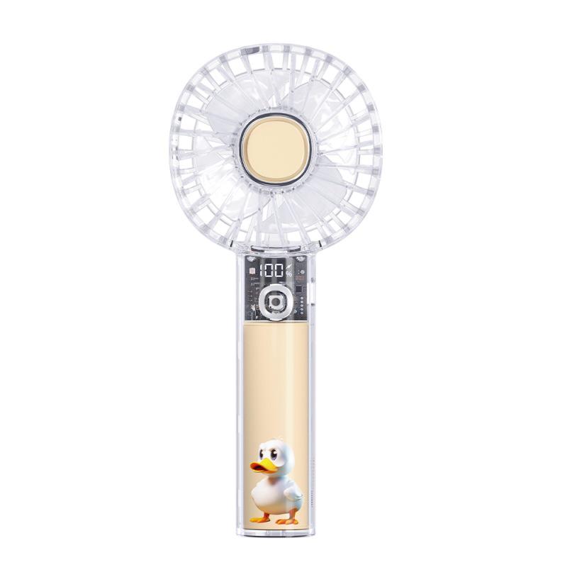 Portable Mini USB Rechargeable Handheld Transparent Fan for Outdoor Use 75*40.5*172.5mm жовтий
Portable Mini USB Rechargeable Handheld Transparent Fan for Outdoor Use 75*40.5*172.5mm жовтий