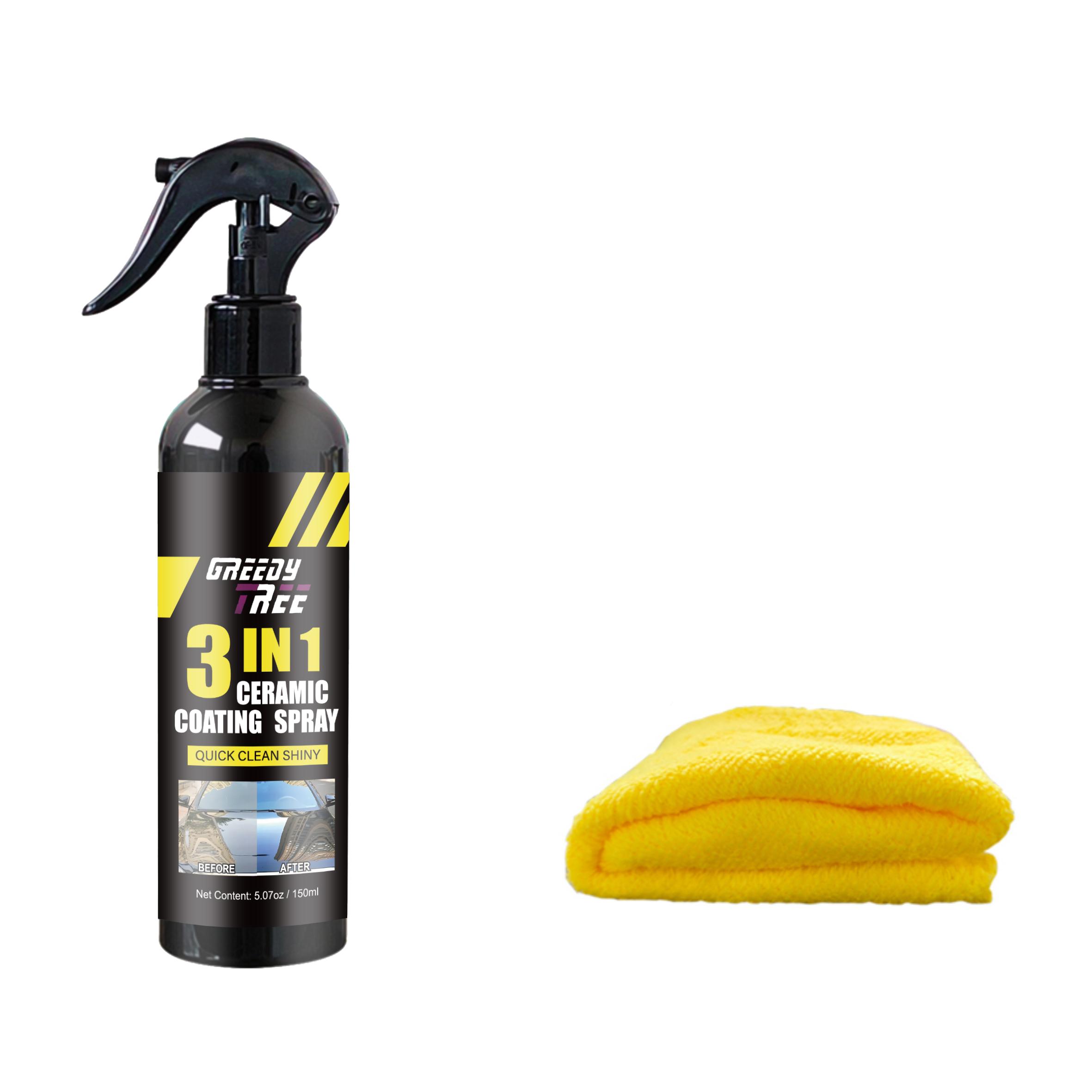 Ceramic Coating Paint For Car, Maximum Gloss Plating Spray Dust-proof And Glazing Coating Spray Hydrophobic
Ceramic Coating Paint For Car, Maximum Gloss Plating Spray Dust-proof And Glazing Coating Spray Hydrophobic