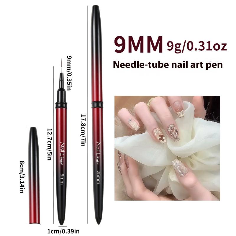 1 PCS Nail Art Liner Brushes Gel Nail Brush Gel Nail Polish Painting Brush Drawing Nail Art Design Brush Pen
1 PCS Nail Art Liner Brushes Gel Nail Brush Gel Nail Polish Painting Brush Drawing Nail Art Design Brush Pen