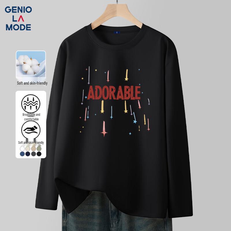 GENIOLAMODE Men s Cotton Long Sleeve Round Neck Tee 3XL
GENIOLAMODE Men s Cotton Long Sleeve Round Neck Tee 3XL