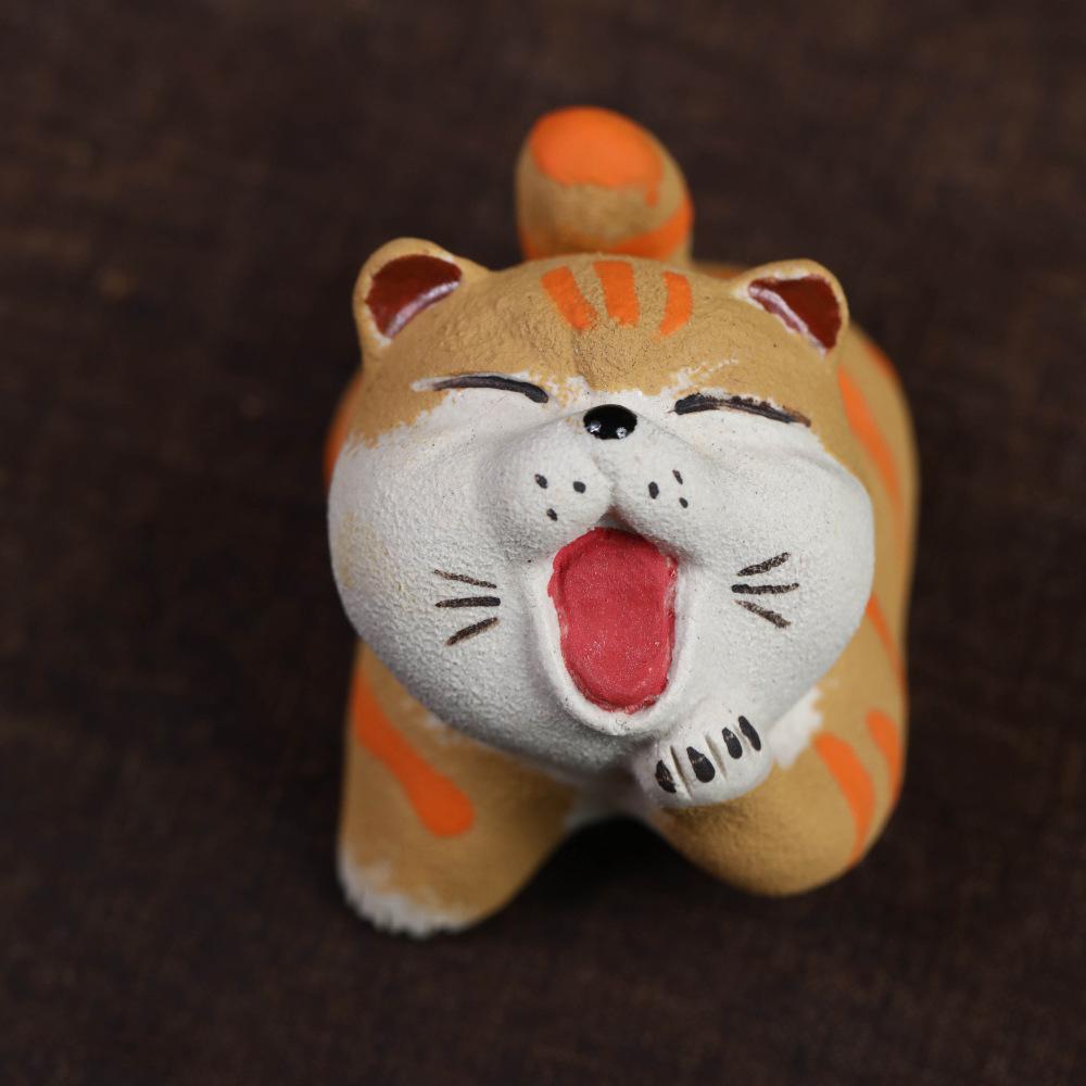 Yixing Zisha Fortune Face Washing Little Cat Tea Pet Handmade Tea Games Tea Figurine Play Toys Tea Statue Ornaments Gift Craft
Yixing Zisha Fortune Face Washing Little Cat Tea Pet Handmade Tea Games Tea Figurine Play Toys Tea Statue Ornaments Gift Craft