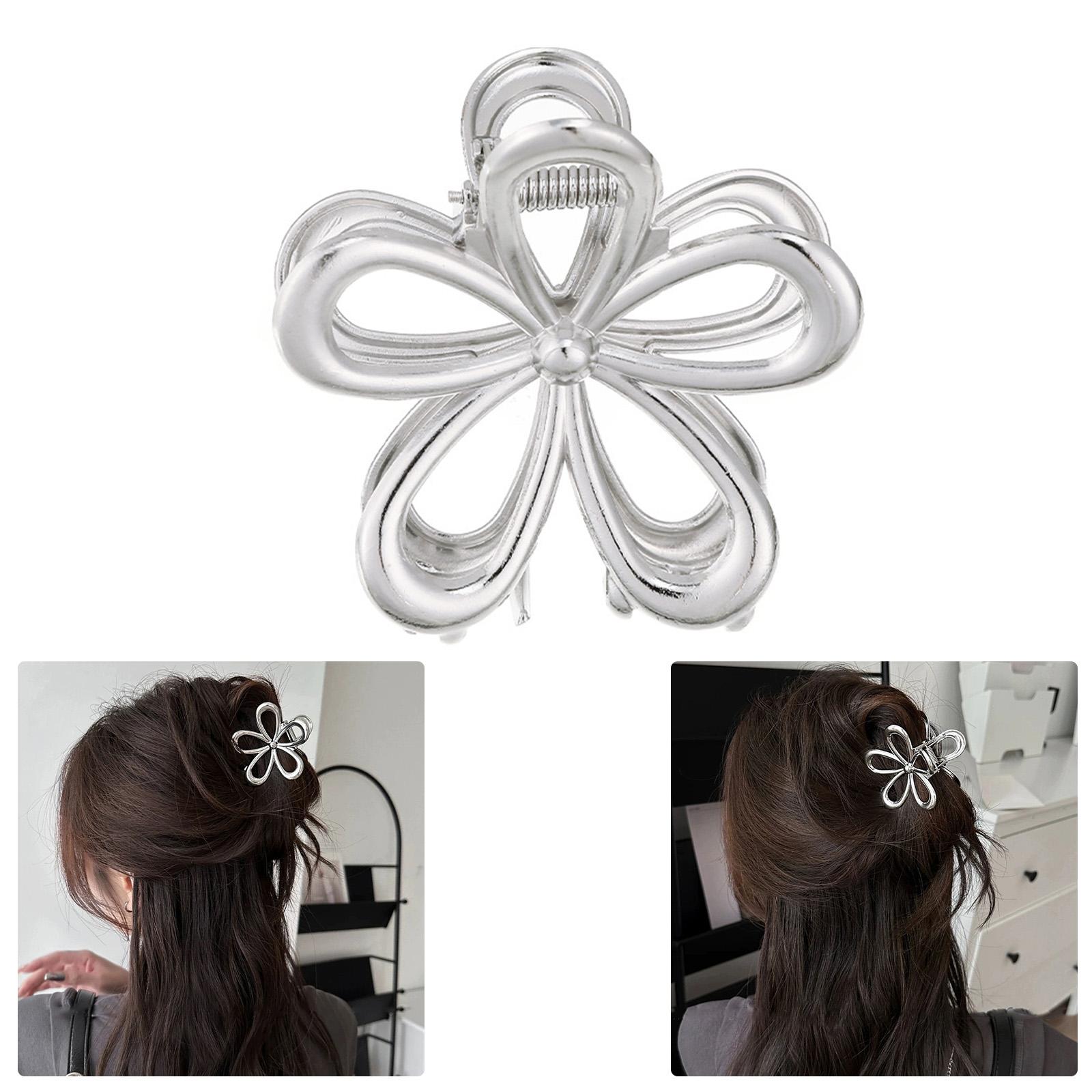Hollow Hair Claw Clips Non-Slip Large Hair Jaw Clamps Cute Hair Catch with Barrettes Strong Hold Hairpin for Girls
Hollow Hair Claw Clips Non-Slip Large Hair Jaw Clamps Cute Hair Catch with Barrettes Strong Hold Hairpin for Girls