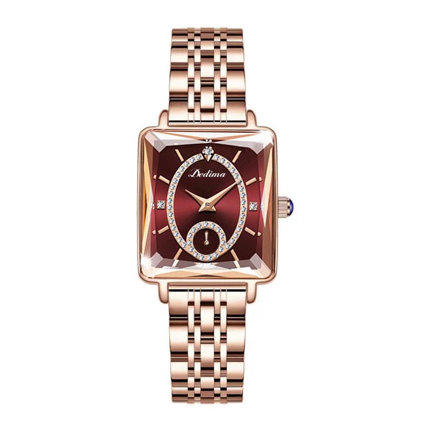 Rose Gold Ladies Diamond Watch - High-End Fashion, Two-Hand Movement, TikTok Viral Style
Rose Gold Ladies Diamond Watch - High-End Fashion, Two-Hand Movement, TikTok Viral Style