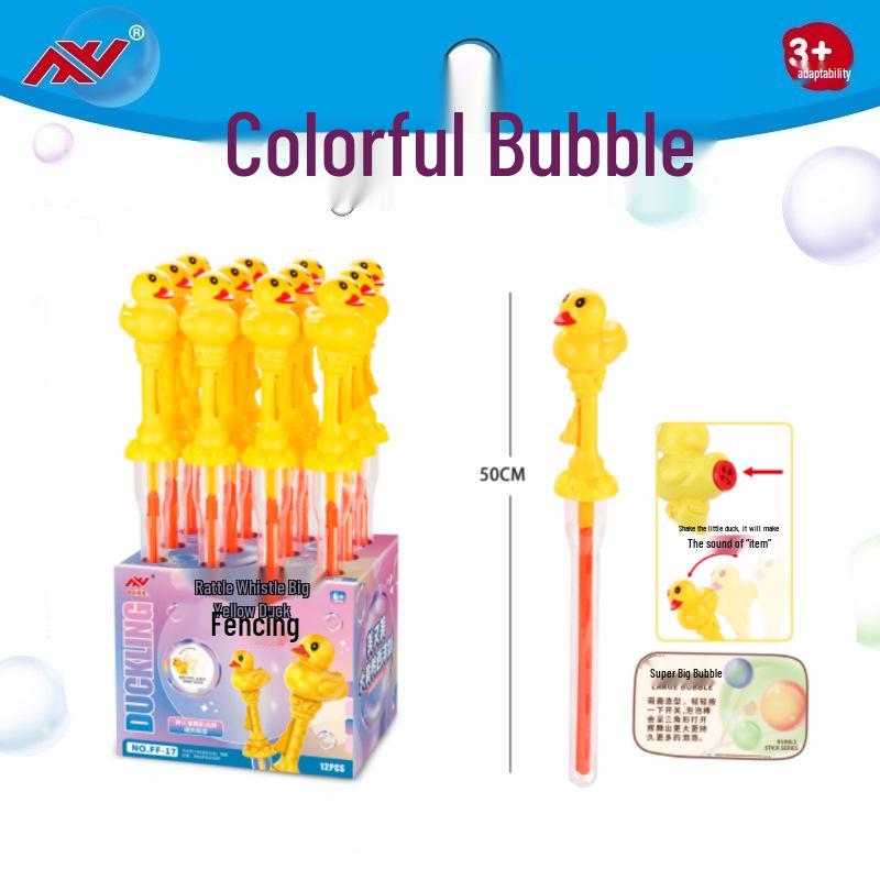 Park Street Colorful Bubble Sword Rattles - Children s Bubble Toys with New Bubble Sticks Standard Sword (Box of 36)
Park Street Colorful Bubble Sword Rattles - Children s Bubble Toys with New Bubble Sticks Standard Sword (Box of 36)
