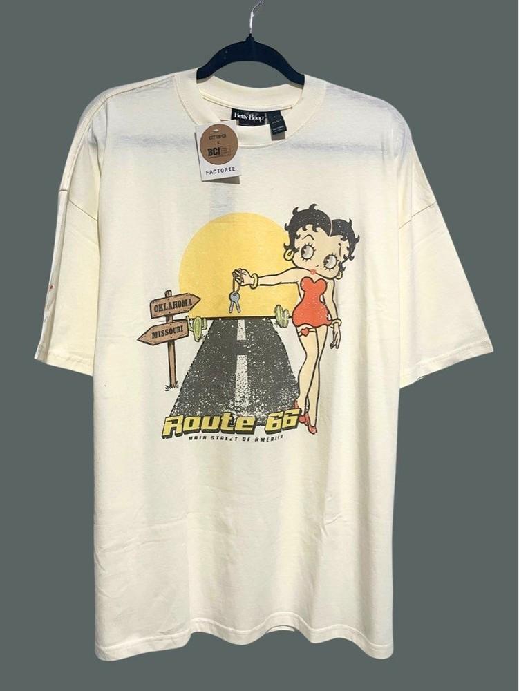 Betty Boop Vintage Cartoon Rare Design White Unisex Shirt Reprint S5XL KH17323 Unisex T-Shirt XXL
Betty Boop Vintage Cartoon Rare Design White Unisex Shirt Reprint S5XL KH17323 Unisex T-Shirt XXL