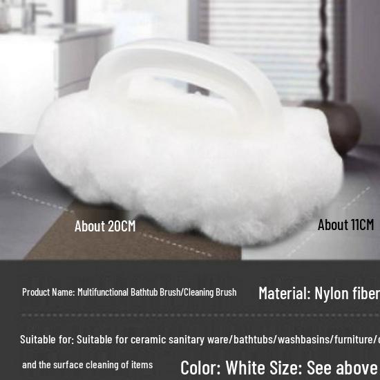Эксклюзив для новичков: 0.01 Доставка - Многоцелевая щетка для чистки плитки и пола White Bathtub Brush - 1 piece
Эксклюзив для новичков: 0.01 Доставка - Многоцелевая щетка для чистки плитки и пола White Bathtub Brush - 1 piece