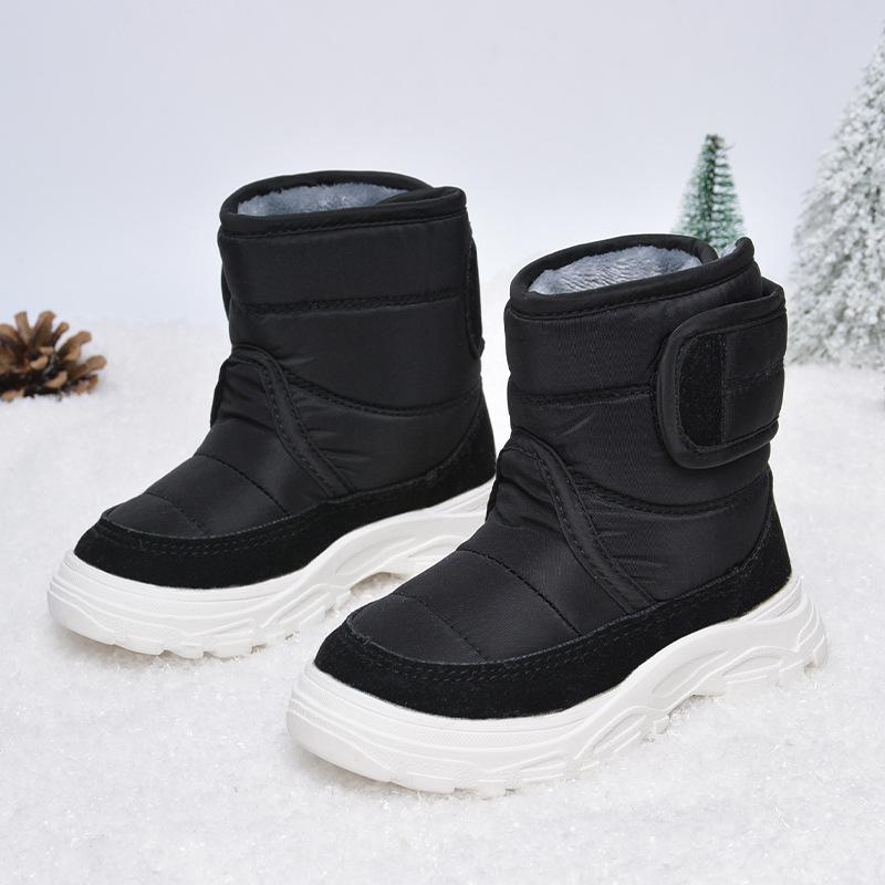 Children Winter Warm Snow Boots Baby Anti-slip Soft Thicken Sole Short Boots Girls Hook Shoes Boys Waterproof Snow Boots 25 чорний
Children Winter Warm Snow Boots Baby Anti-slip Soft Thicken Sole Short Boots Girls Hook Shoes Boys Waterproof Snow Boots 25 чорний