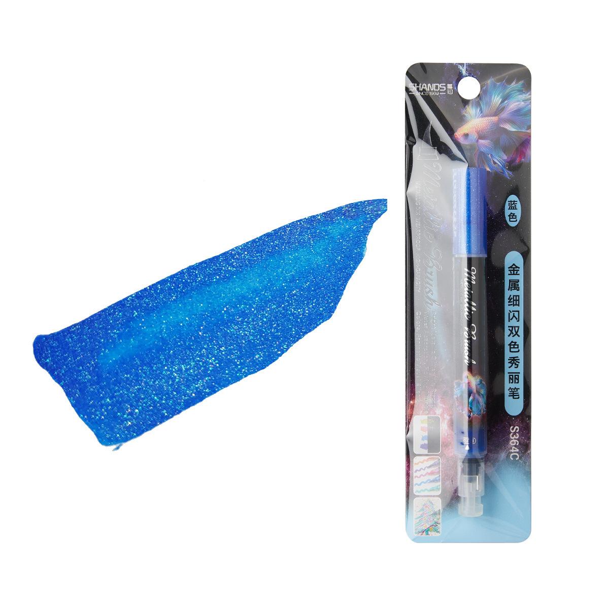 1Pc Metallic Brush Pens Glitter Marker Calligraphy Soft Tip Markers Pen for Graffiti Drawing Album DIY Scrapbooking Art Supplies
1Pc Metallic Brush Pens Glitter Marker Calligraphy Soft Tip Markers Pen for Graffiti Drawing Album DIY Scrapbooking Art Supplies