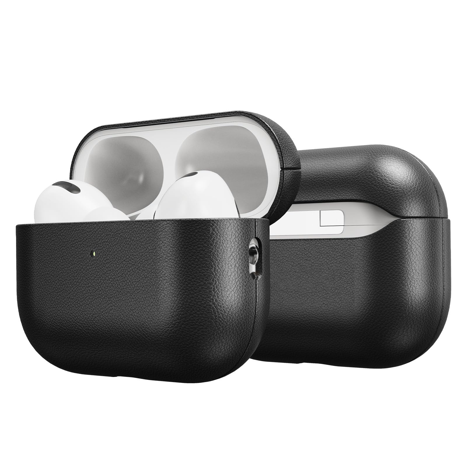 OATSBASF AirPods Pro 3 Шкіряний MagSafe Повний чохол для AirPods Pro 3-го покоління, Бездротова зарядка, Видимий світлодіод, Легке відкриття, Ударостійкий, Сумісний, чорний
OATSBASF AirPods Pro 3 Шкіряний MagSafe Повний чохол для AirPods Pro 3-го покоління, Бездротова зарядка, Видимий світлодіод, Легке відкриття, Ударостійкий, Сумісний, чорний