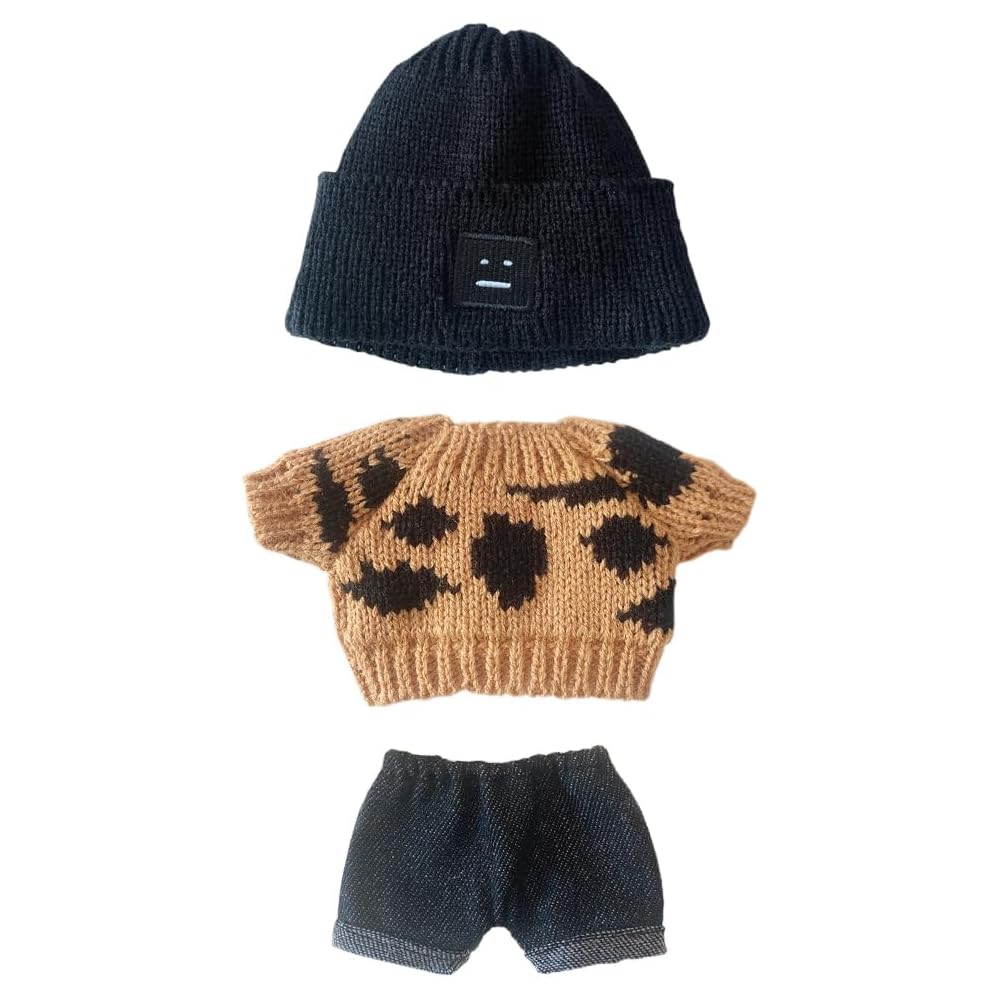 niannyyhouse Doll Clothing Set 20cm Includes Hat Sweater Shorts Plush Toy Cotton Outfit
niannyyhouse Doll Clothing Set 20cm Includes Hat Sweater Shorts Plush Toy Cotton Outfit