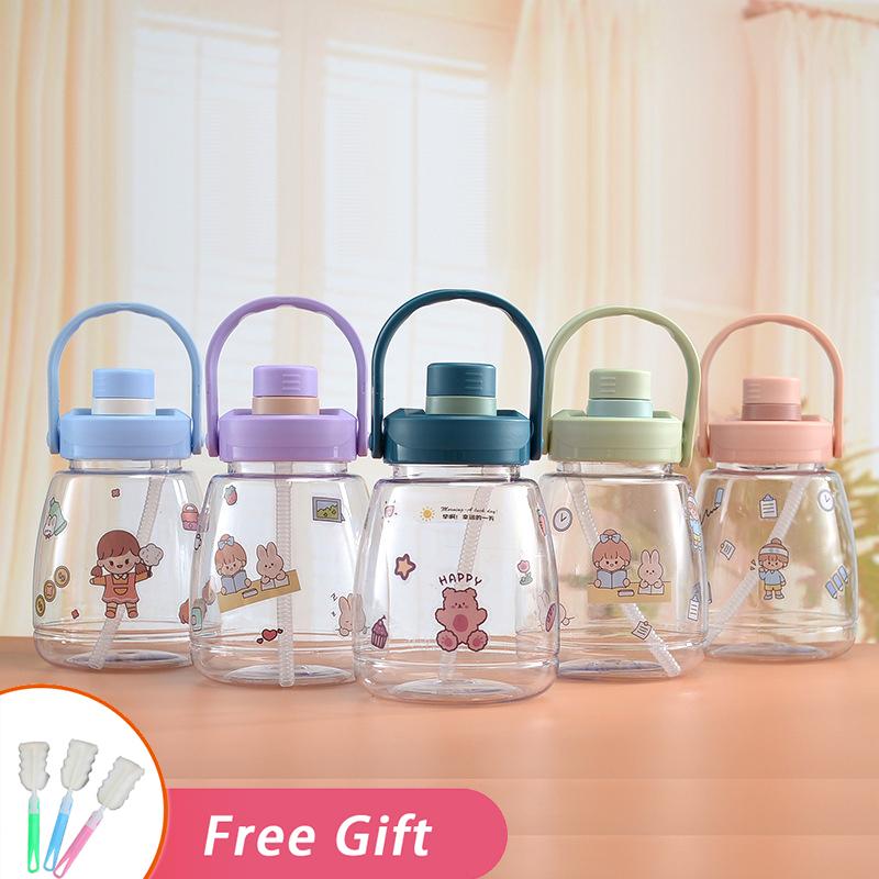 Cute Water Bottle For Girls 1.3L Straw Tumbler Summer Plastic Mug Portable Kids Kawaii Cup Large Capacity Sports Drinking Kettle without sticker небо синє кольору
Cute Water Bottle For Girls 1.3L Straw Tumbler Summer Plastic Mug Portable Kids Kawaii Cup Large Capacity Sports Drinking Kettle without sticker небо синє кольору